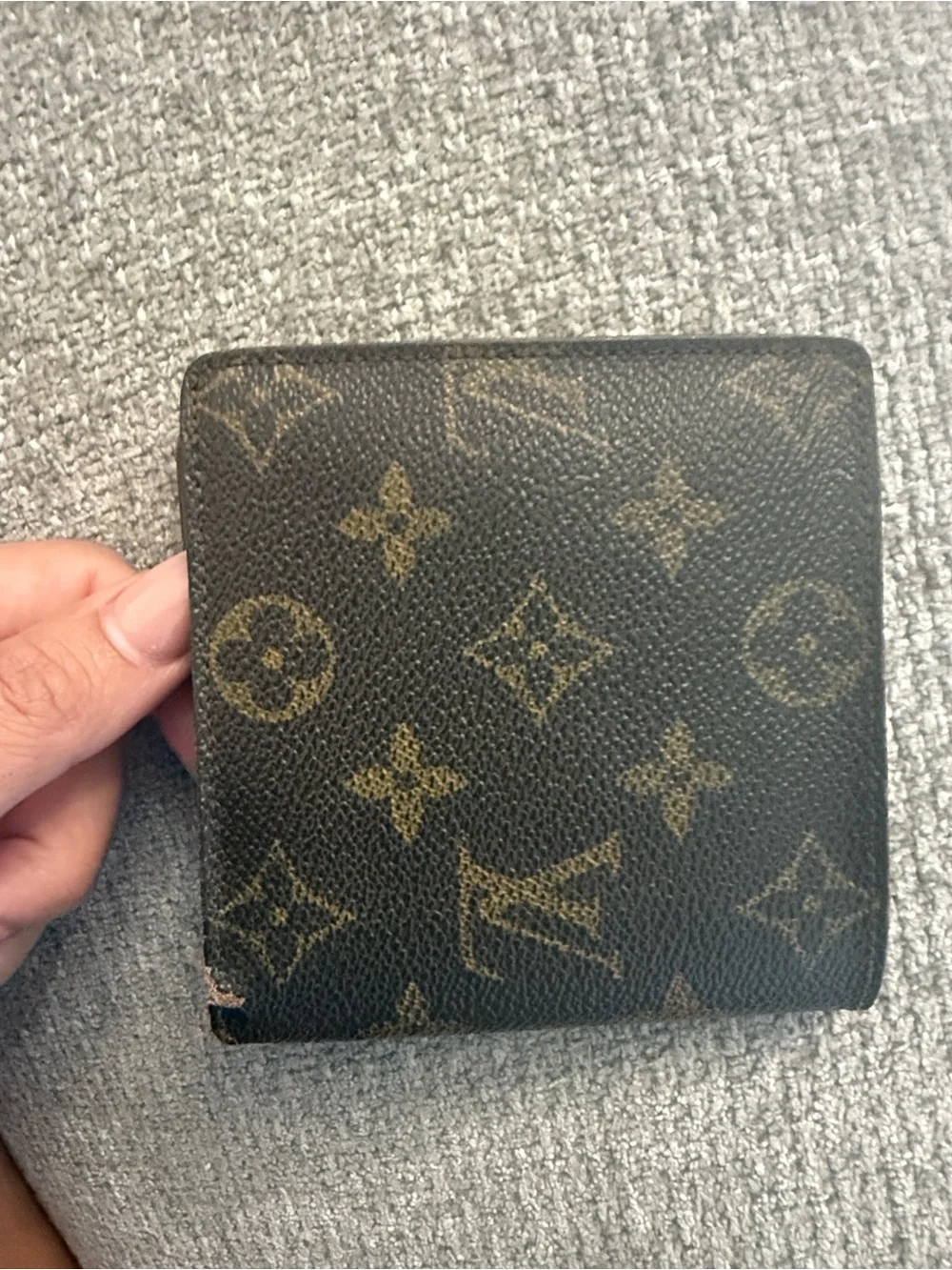 Louis Vuitton Monogram Canvas Men's Wallet in Brown and Gold